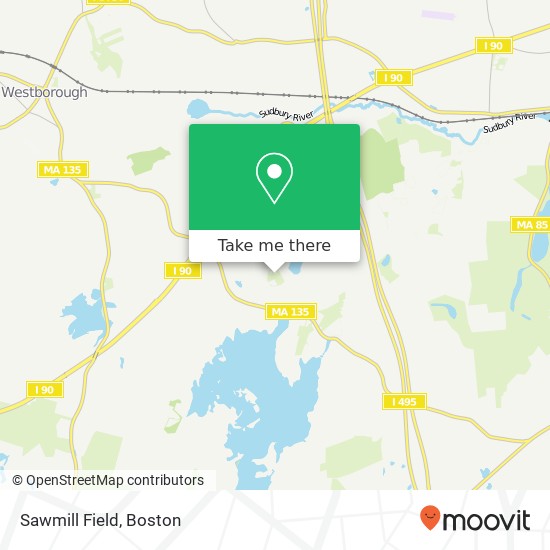 Sawmill Field map