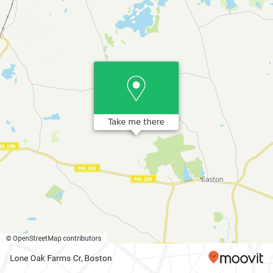 Lone Oak Farms Cr map