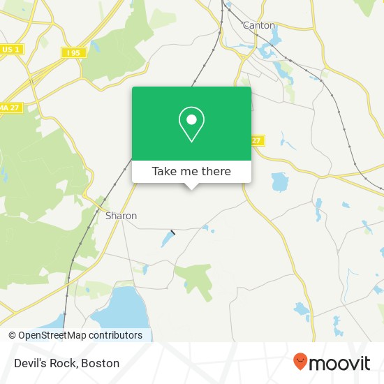 Mapa de Devil's Rock