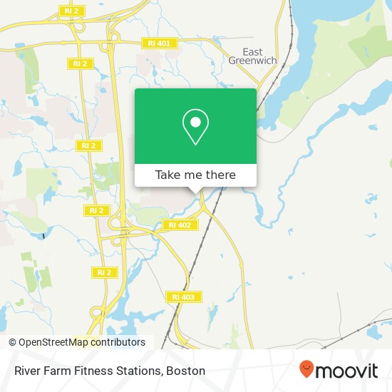 River Farm Fitness Stations map