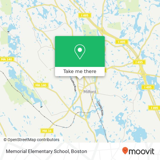 Mapa de Memorial Elementary School