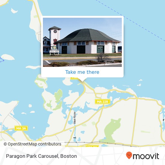 Mapa de Paragon Park Carousel