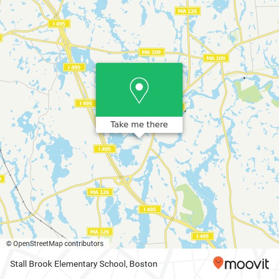 Stall Brook Elementary School map