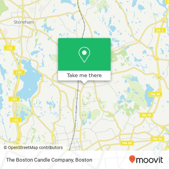 Mapa de The Boston Candle Company