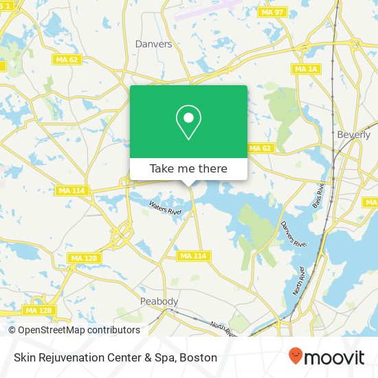 Mapa de Skin Rejuvenation Center & Spa