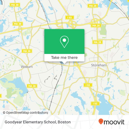 Goodyear Elementary School map