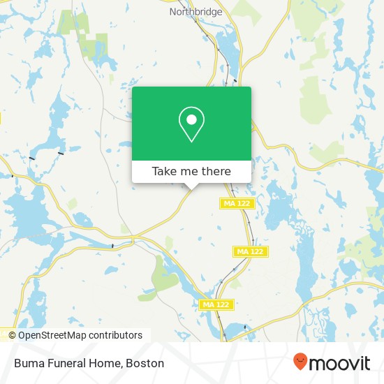 Buma Funeral Home map