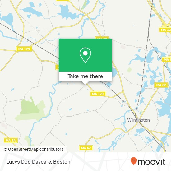 Lucys Dog Daycare map