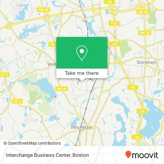 Mapa de Interchange Business Center