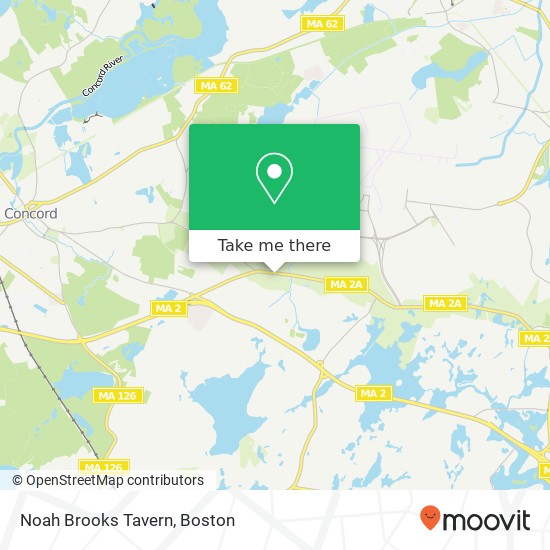 Mapa de Noah Brooks Tavern