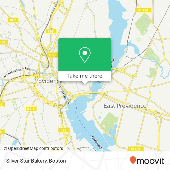 Mapa de Silver Star Bakery