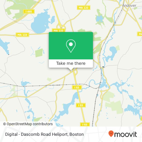 Mapa de Digital - Dascomb Road Heliport