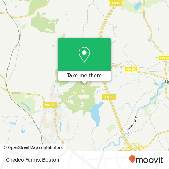 Mapa de Chedco Farms