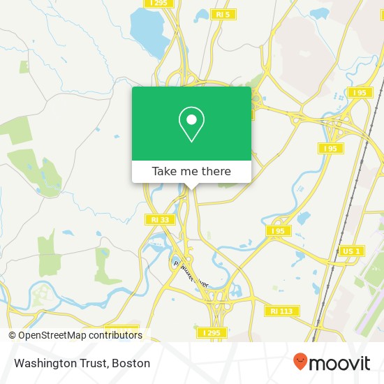 Mapa de Washington Trust