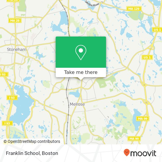 Mapa de Franklin School
