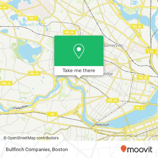 Mapa de Bullfinch Companies