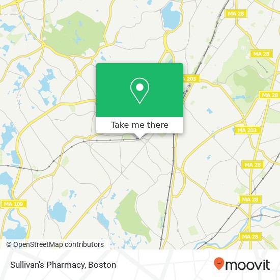 Sullivan's Pharmacy map