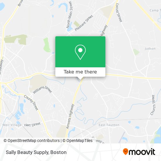 Mapa de Sally Beauty Supply