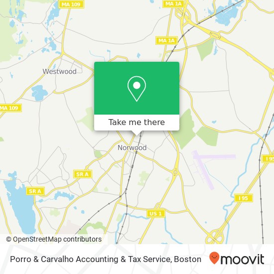 Mapa de Porro & Carvalho Accounting & Tax Service