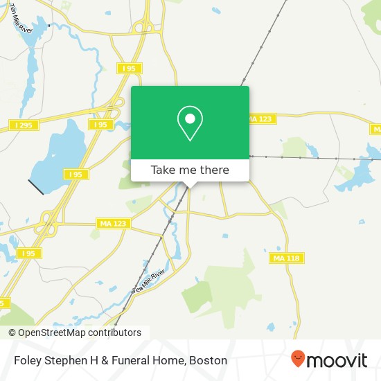 Foley Stephen H & Funeral Home map