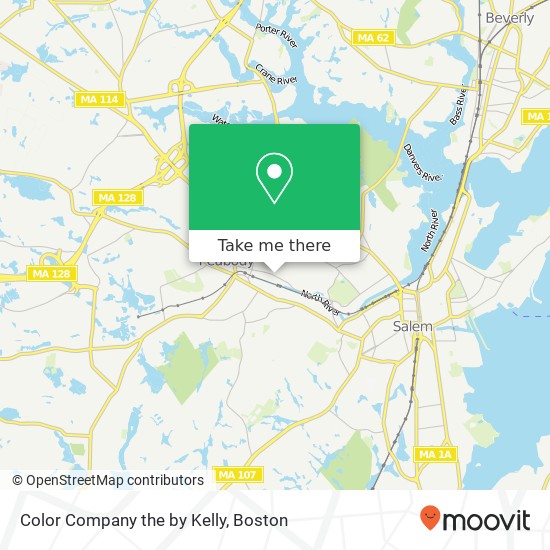 Color Company the by Kelly map