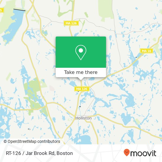 Mapa de RT-126 / Jar Brook Rd