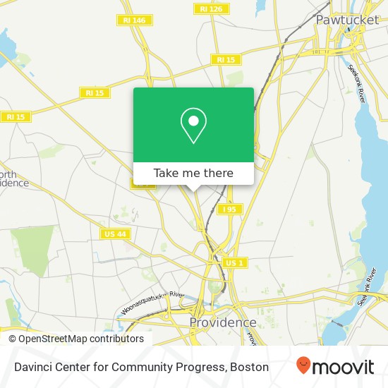 Davinci Center for Community Progress map