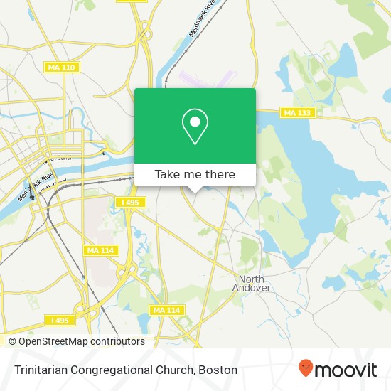 Mapa de Trinitarian Congregational Church