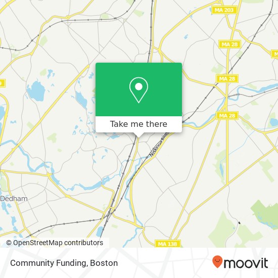 Community Funding map