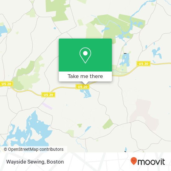 Mapa de Wayside Sewing