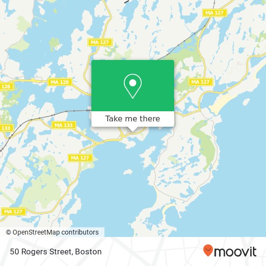 50 Rogers Street map