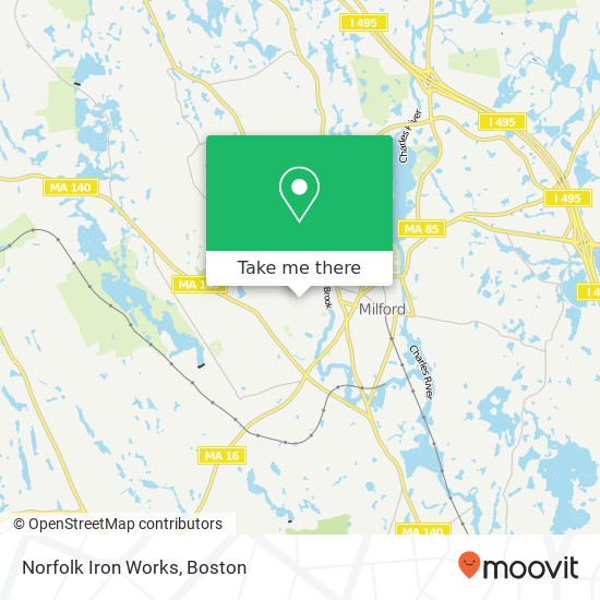 Mapa de Norfolk Iron Works