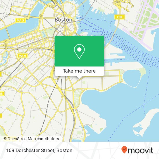 169 Dorchester Street map