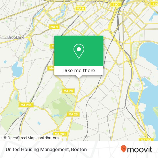 United Housing Management map