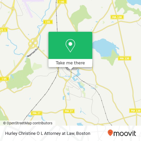 Mapa de Hurley Christine O L Attorney at Law
