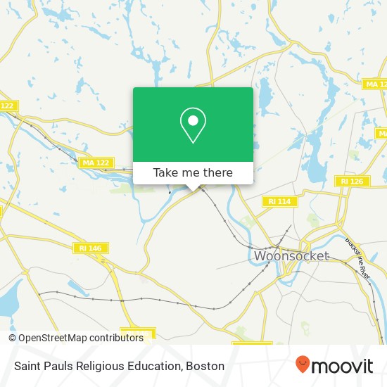 Mapa de Saint Pauls Religious Education