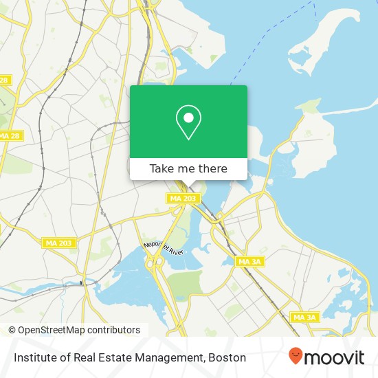 Institute of Real Estate Management map