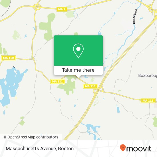 Massachusetts Avenue map