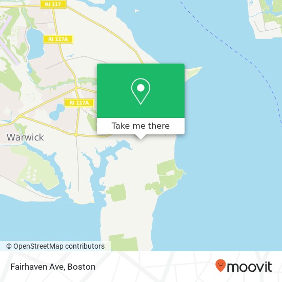 Mapa de Fairhaven Ave