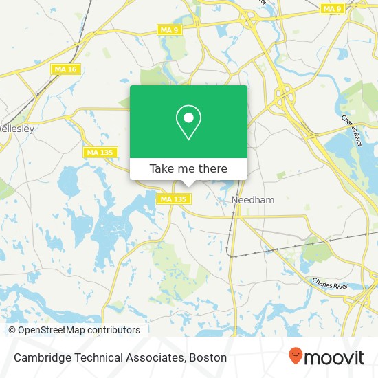 Cambridge Technical Associates map