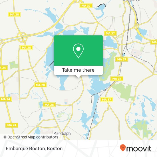 Embarque Boston map