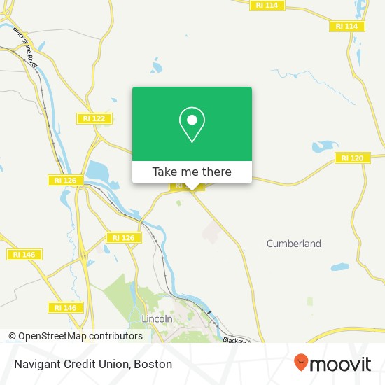 Navigant Credit Union map