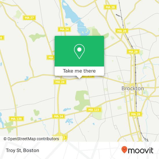 Troy St map