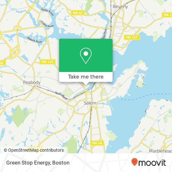 Green Stop Energy map