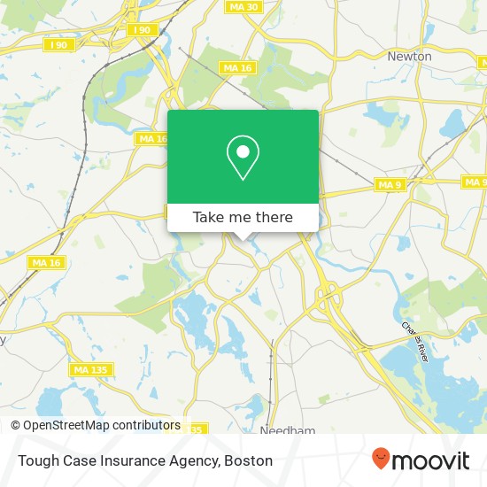 Mapa de Tough Case Insurance Agency