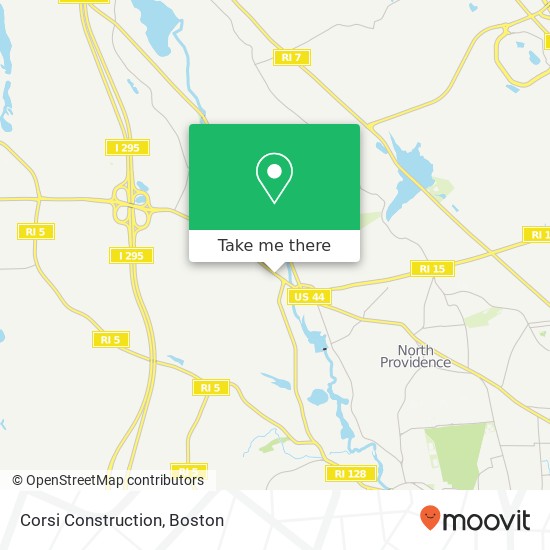 Corsi Construction map