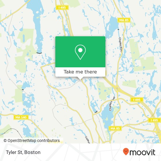 Mapa de Tyler St