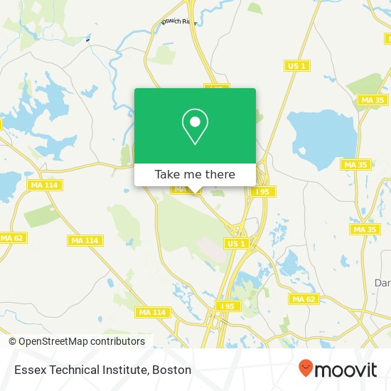 Mapa de Essex Technical Institute