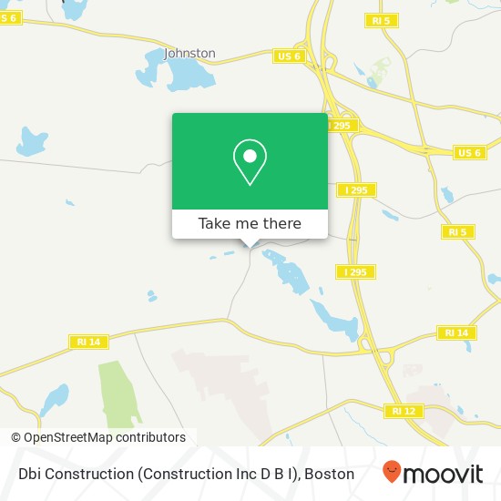 Dbi Construction (Construction Inc D B I) map