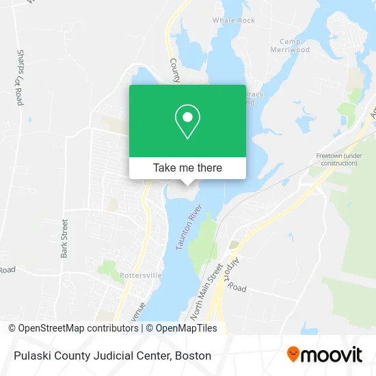 Pulaski County Judicial Center map